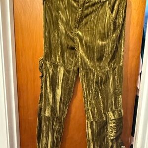 Olive Green Women's Pants